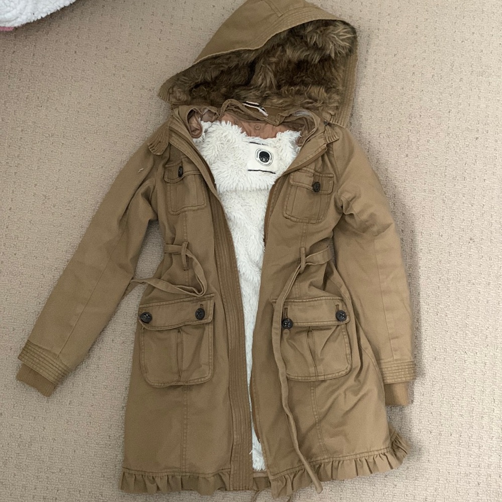 Daughters of the Liberation brown winter jacket